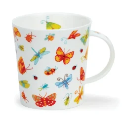 Dunoon Lomond Wings 'N' Things Red Mug- Shape: Lomond