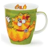 Dunoon Nevis Cats Mug- Shape: Nevis