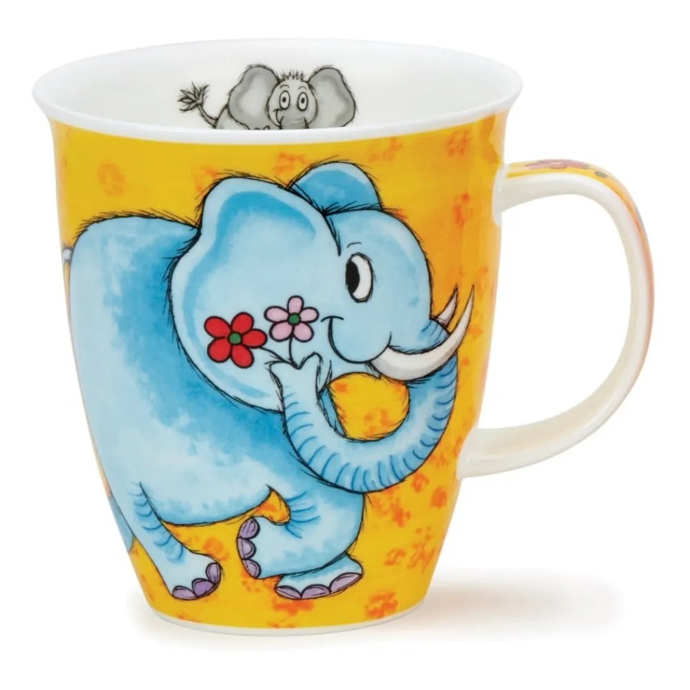 Dunoon Nevis Elephants Mug- Shape: Nevis