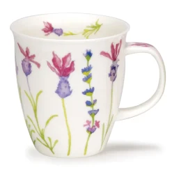 Dunoon Nevis Flora Lavender Mug- Shape: Nevis