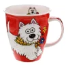 Dunoon Nevis Highland Gang Westie Mug- Shape: Nevis