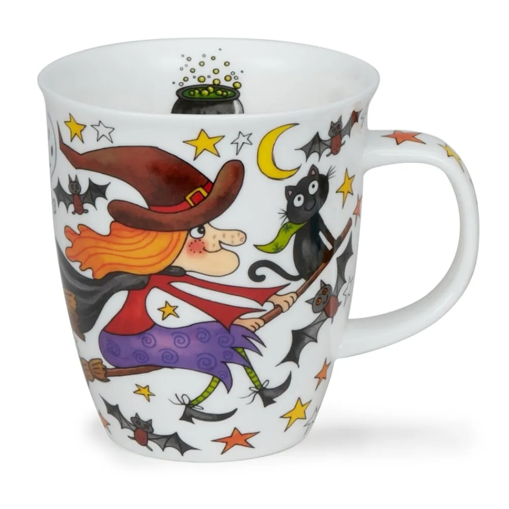Dunoon Nevis Spooky Wooky Witch Mug- Shape: Nevis