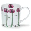 Dunoon Orkney Argyle Pink Mug- Shape: Orkney