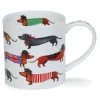 Dunoon Orkney Dashing Dogs Sausage Mug- Shape: Orkney