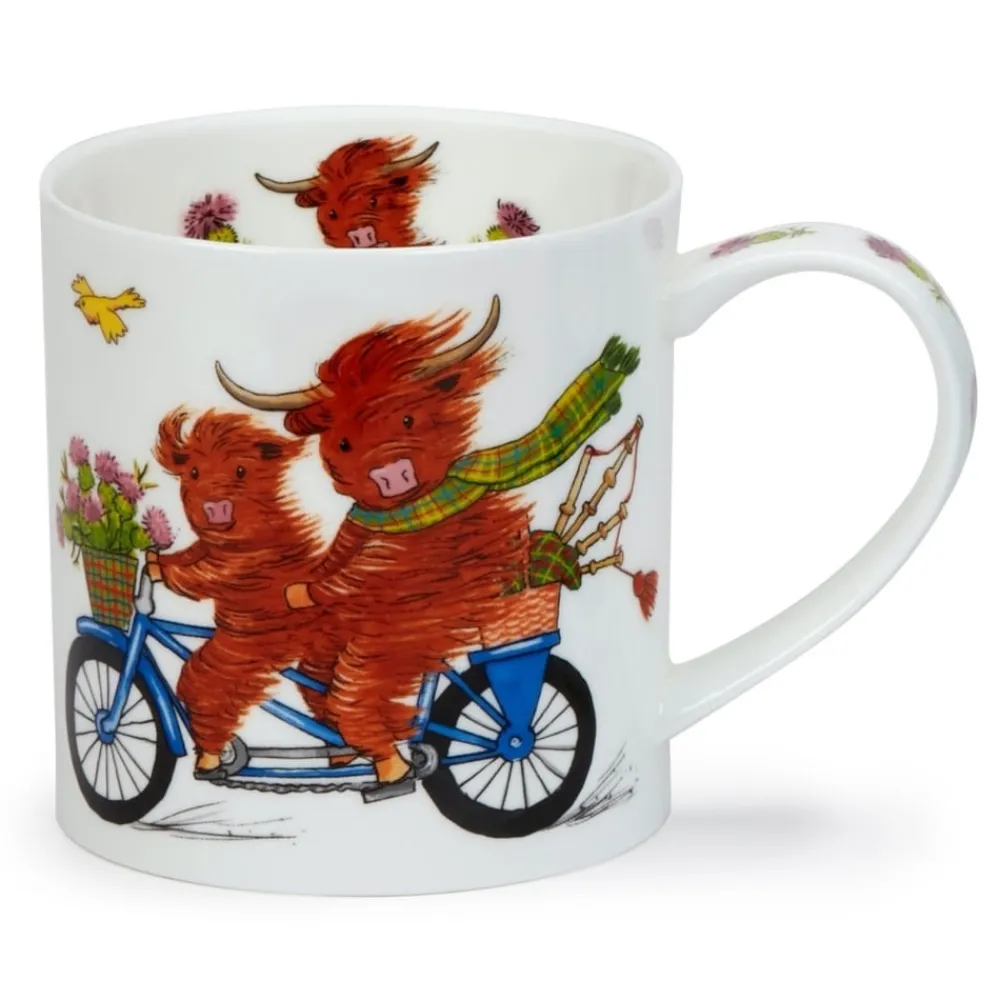 Dunoon Orkney Highland Spin Mug- Shape: Orkney