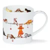 Dunoon Orkney Live Wires Dogs Mug- Shape: Orkney