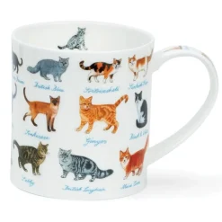 Dunoon Orkney On the Farm Cats Mug- Shape: Orkney