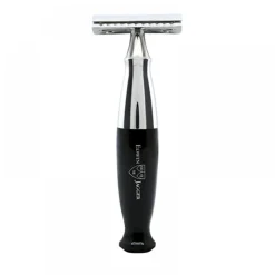 Edwin Jagger Black & Chrome DE Safety Razor- Razors