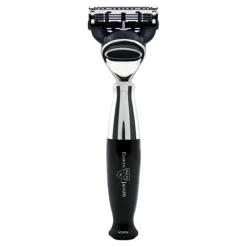 Edwin Jagger Fusion Black & Chrome Razor- Razors
