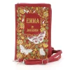Emma Book Clutch Bag- Cultural Icons