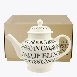 Emma Bridgewater Black Toast 4 Mug Teapot- Emma Bridgewater|Teapots