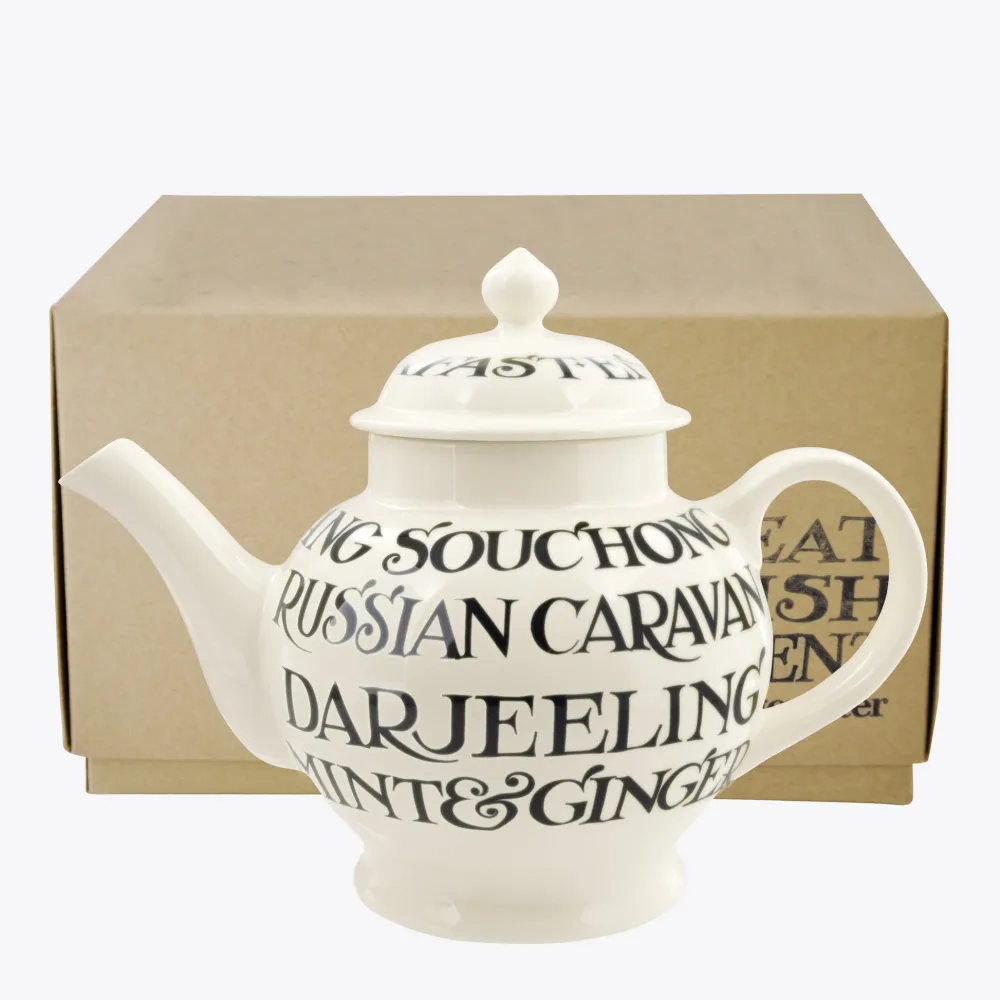 Emma Bridgewater Black Toast 4 Mug Teapot- Emma Bridgewater|Teapots