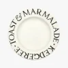 Emma Bridgewater Black Toast Kedgeree, Toast & Marmalade Salad Plate- Emma Bridgewater