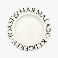 Emma Bridgewater Black Toast Kedgeree, Toast & Marmalade Salad Plate- Emma Bridgewater