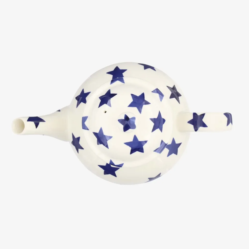 Emma Bridgewater Blue Star 4 Mug Teapot- Emma Bridgewater|Teapots