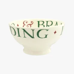 Emma Bridgewater Christmas Toast & Marmalade Lots of Puddings French Bowl- Emma Bridgewater