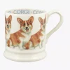 Emma Bridgewater Dogs Pembroke Welsh Corgi 1/2 Pint Mug- Emma Bridgewater