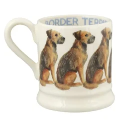 Emma Bridgewater Dogs Border Terrier 1/2 Pint Mug- Emma Bridgewater