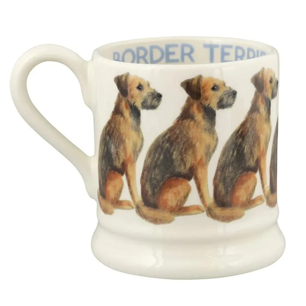 Emma Bridgewater Dogs Border Terrier 1/2 Pint Mug- Emma Bridgewater