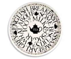 Emma Bridgewater Black Toast Deepwell Tray- Trays|Emma Bridgewater