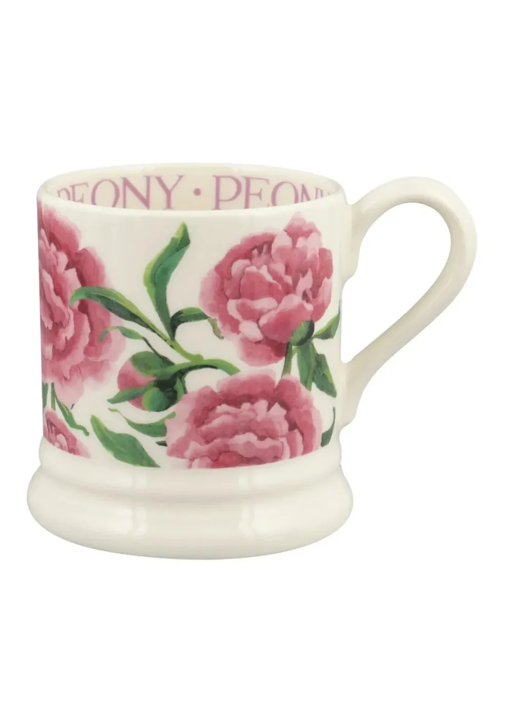 Emma Bridgewater Flowers Pink Peony 1/2 Pint Mug- Emma Bridgewater|Assorted Mugs