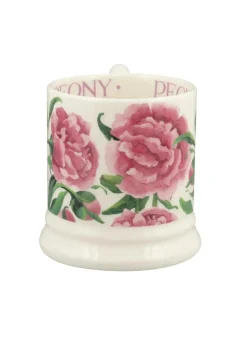 Emma Bridgewater Flowers Pink Peony 1/2 Pint Mug- Emma Bridgewater|Assorted Mugs