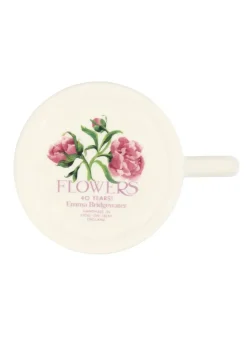 Emma Bridgewater Flowers Pink Peony 1/2 Pint Mug- Emma Bridgewater|Assorted Mugs