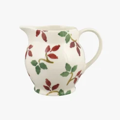 Emma Bridgewater Folk Rosehip 1/2 Pint Jug- Emma Bridgewater