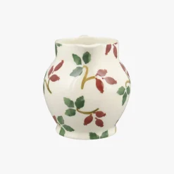 Emma Bridgewater Folk Rosehip 1/2 Pint Jug- Emma Bridgewater