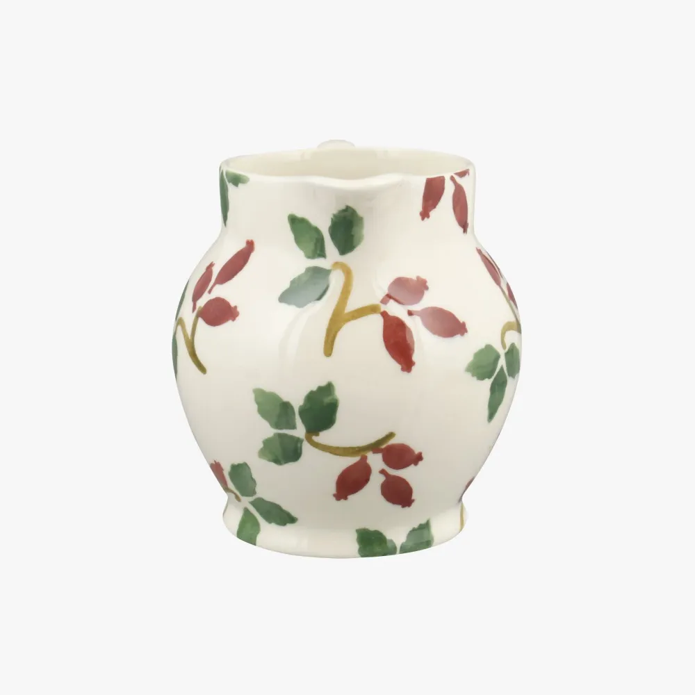 Emma Bridgewater Folk Rosehip 1/2 Pint Jug- Emma Bridgewater
