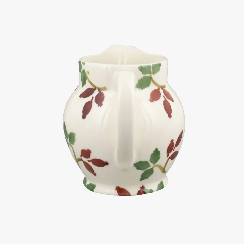 Emma Bridgewater Folk Rosehip 1/2 Pint Jug- Emma Bridgewater