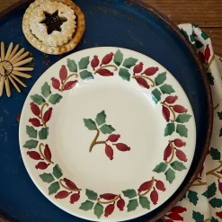 Emma Bridgewater Folk Rosehip 8.5" Plate- Emma Bridgewater