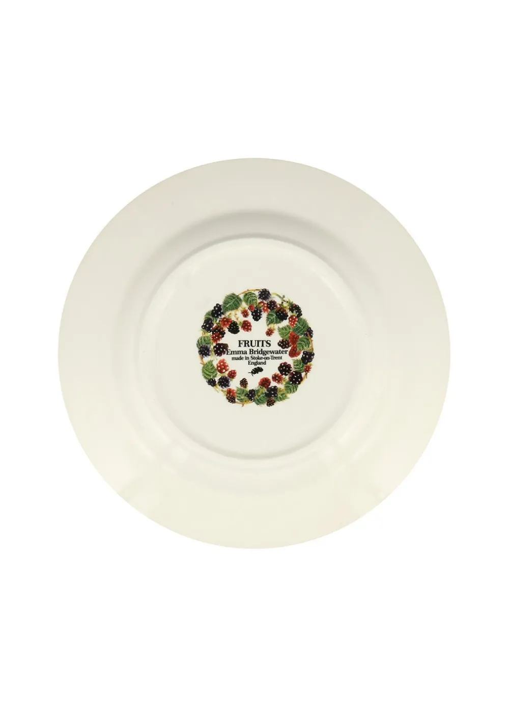 Emma Bridgewater Fruits Blackberry Salad Plate- Emma Bridgewater