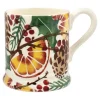 Emma Bridgewater Holly Wreath 1/2 Pint Mug- Assorted Mugs|Emma Bridgewater