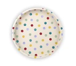 Emma Bridgewater Polka Dot Deepwell Tray- Trays|Tea Trays