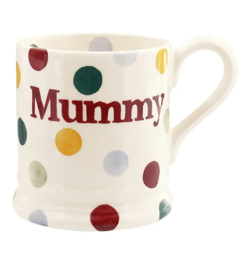 Emma Bridgewater Polka Dot Mummy 1/2 Pint Mug- Emma Bridgewater|Assorted Mugs