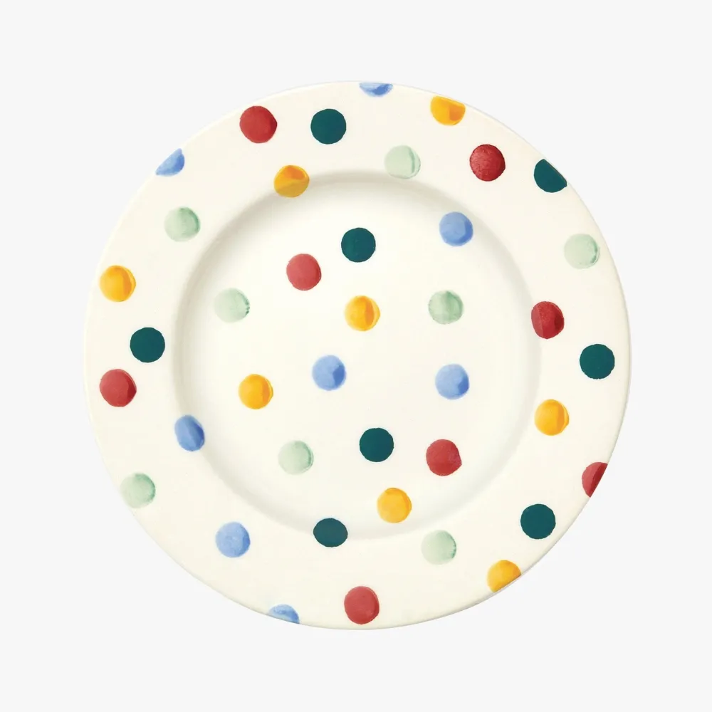 Emma Bridgewater Polka Dot Salad Plate- Emma Bridgewater