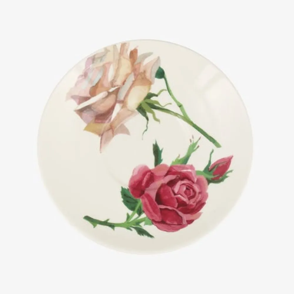 Emma Bridgewater Roses All My Life Large Teacup & Saucer- Emma Bridgewater|Teacups & Saucers