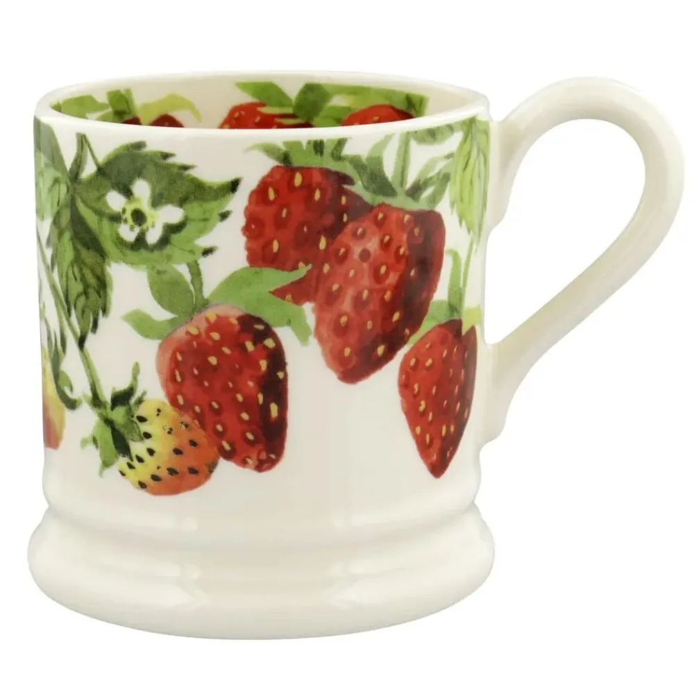 Emma Bridgewater Vegetable Garden Strawberries 1/2 Pint Mug- Emma Bridgewater