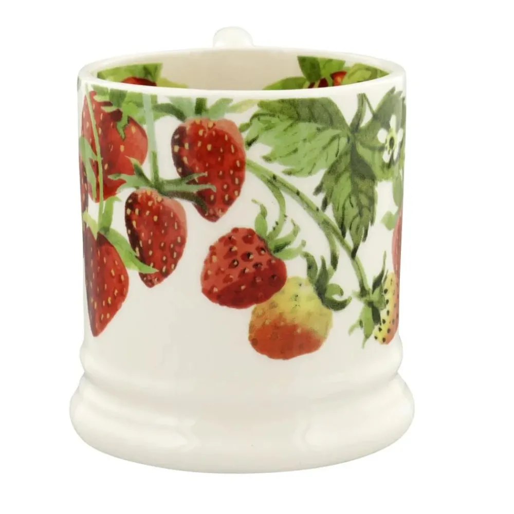Emma Bridgewater Vegetable Garden Strawberries 1/2 Pint Mug- Emma Bridgewater