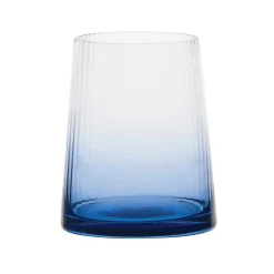 Empire Blue Double Old Fashioned Tumblers Pair- Glasses & Steins