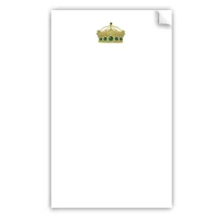 Enchanted Crown Large Notepad- Journals & Other Stationery
