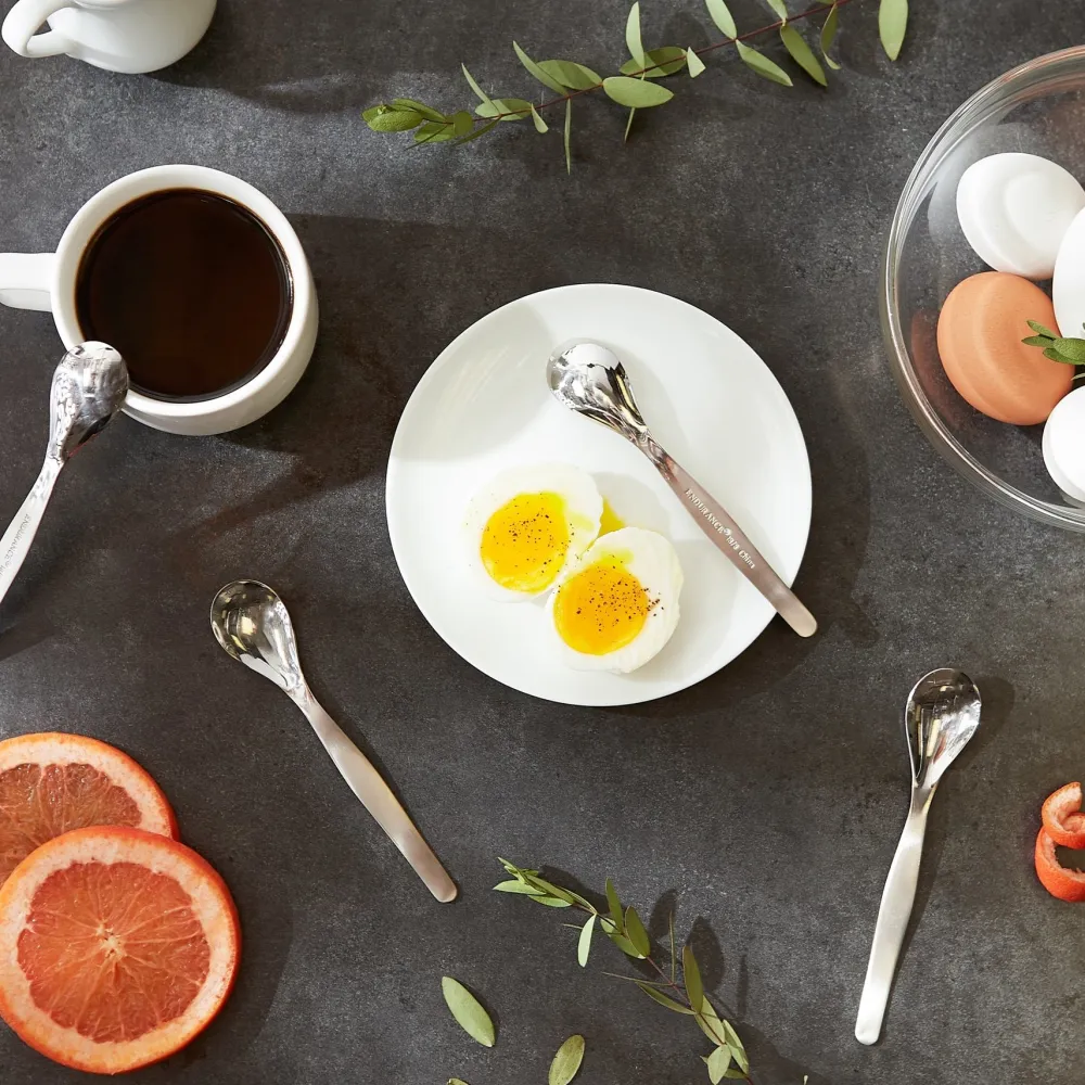 Endurance Egg Spoons, Set of 4- Strainers, Infusers & Spoons
