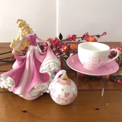 English Ladies Co. Sleeping Beauty Color Story Teacup & Saucer- Teacups & Saucers