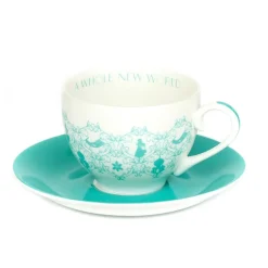 English Ladies Co. Jasmine Color Story Teacup & Saucer- Teacups & Saucers