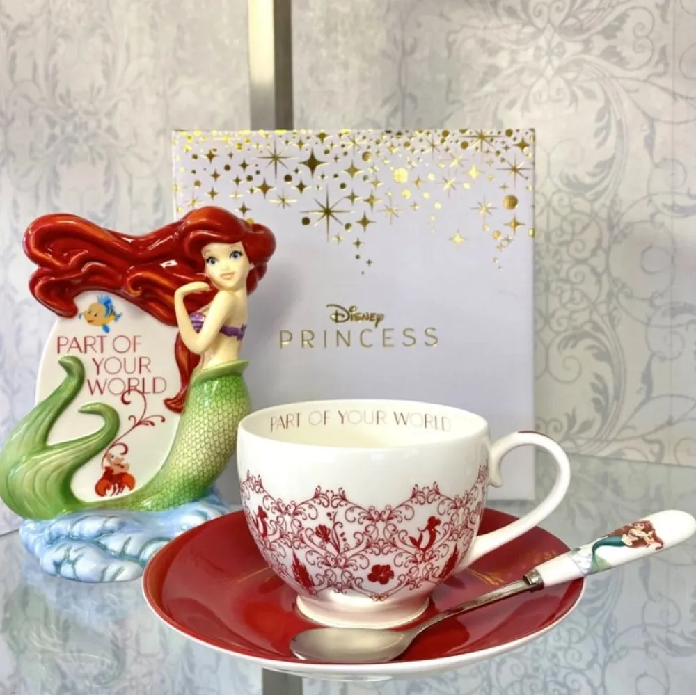 English Ladies Co. Ariel Color Story Teacup & Saucer- Teacups & Saucers