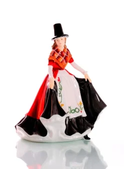 English Ladies Co. 'Celtic Ladies, Wales'- English Ladies Figurines