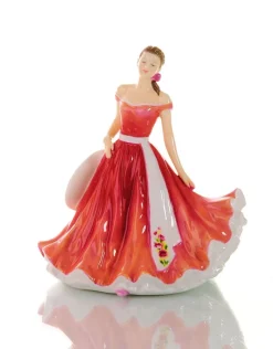 English Ladies Co. 'Flower of the Month, November '- English Ladies Figurines