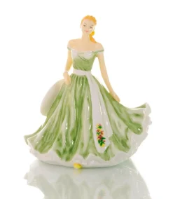 English Ladies Co. 'Flower of the Month, December'- English Ladies Figurines