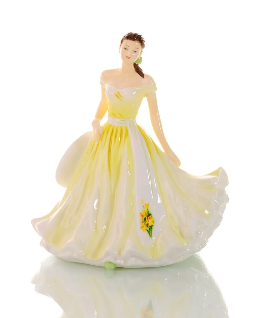 English Ladies Co. 'Flower of the Month, March'- English Ladies Figurines
